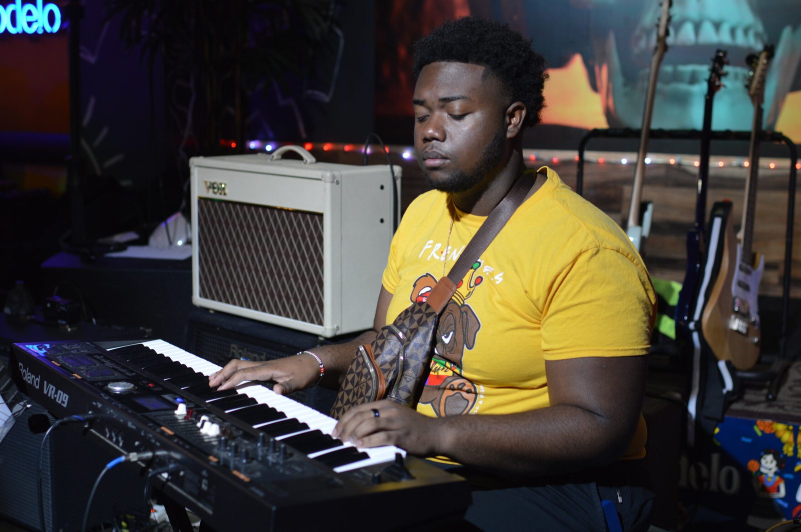 Live performance at a RadMedia event